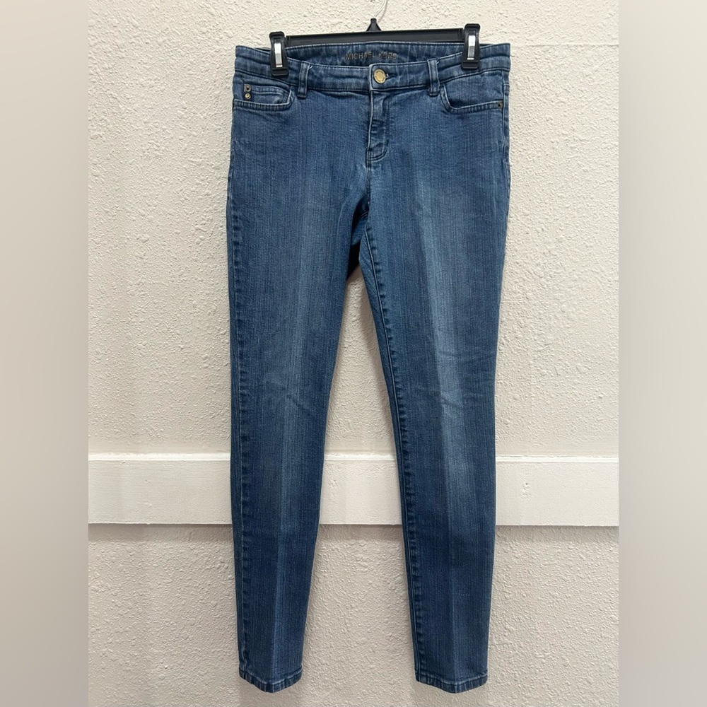 Michael Kors Women's Medium Wash Skinny Slim Jeans Size 6